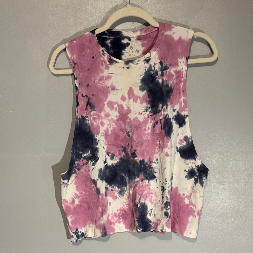 Spiritual Gangster Multicolor Tie-Dye Leggings - Picture 2 of 8